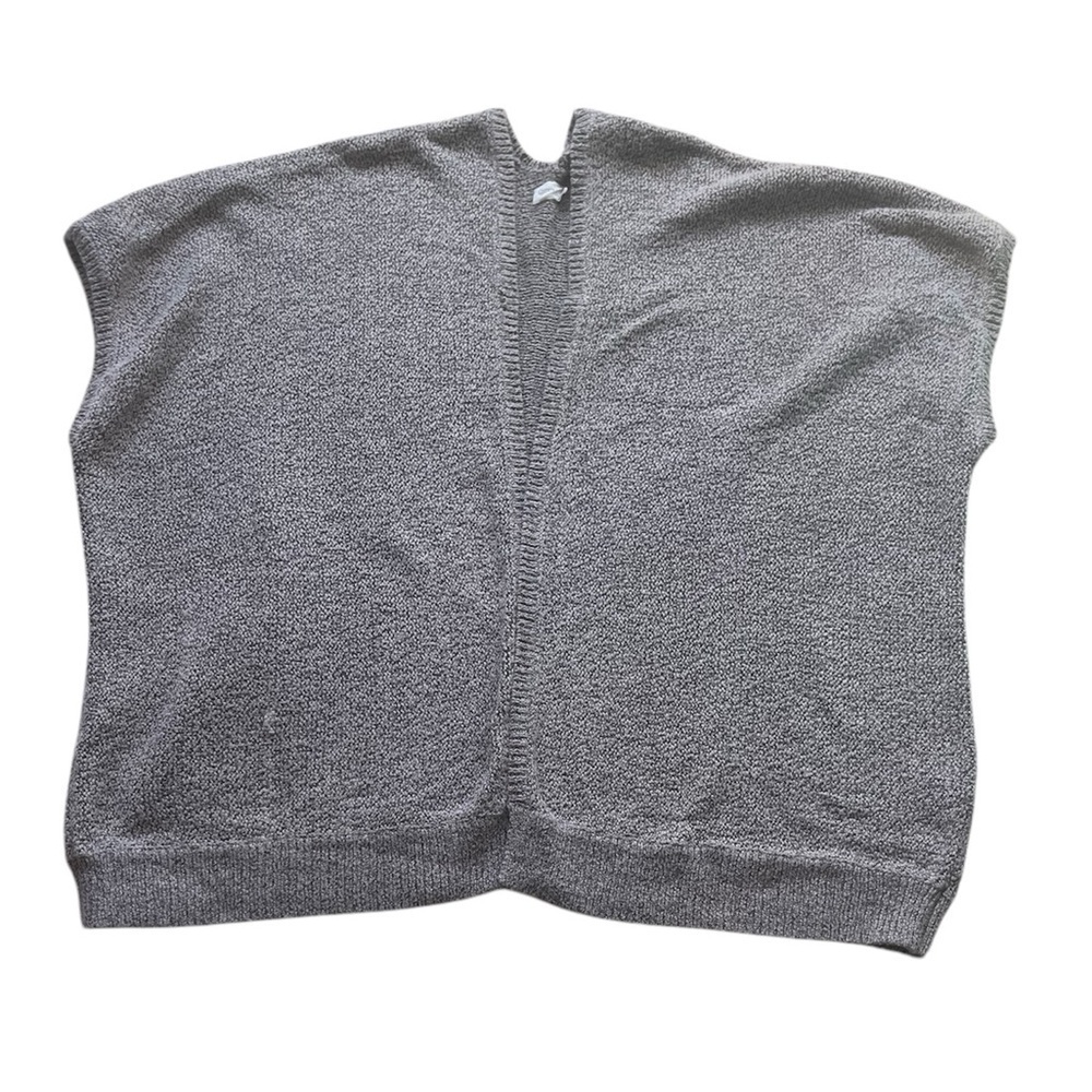 Aritzia Community Grey Iconic Cape Knit Sweater Cardi Size XXS